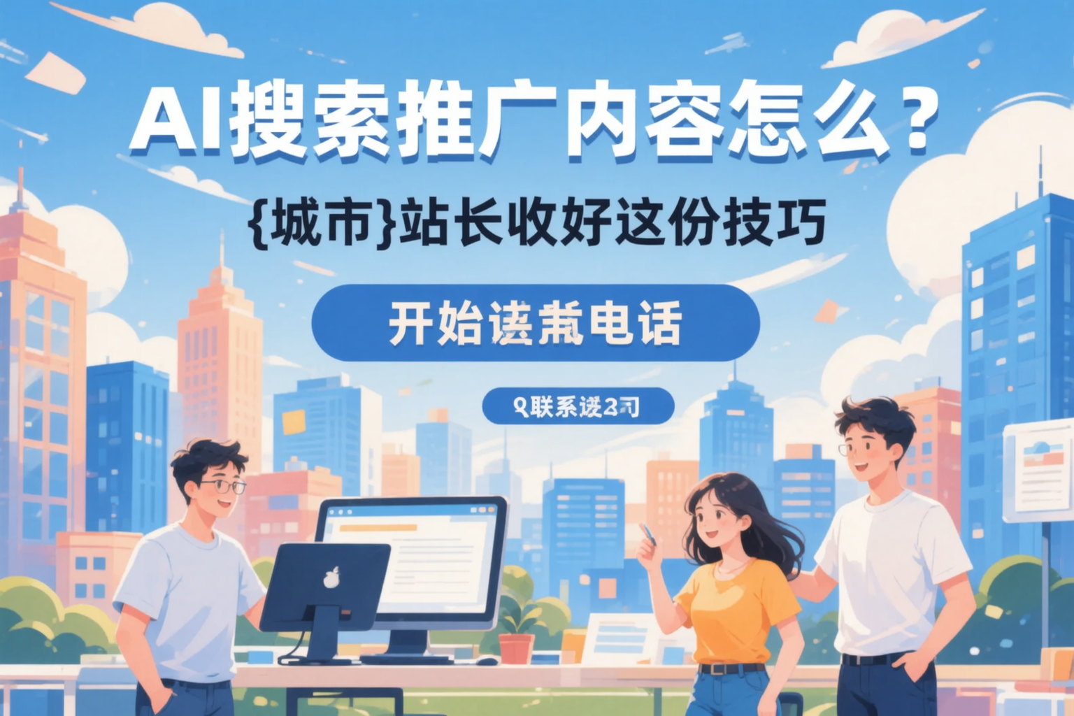 AI搜索推广内容怎么写？四川站长收好这份技巧