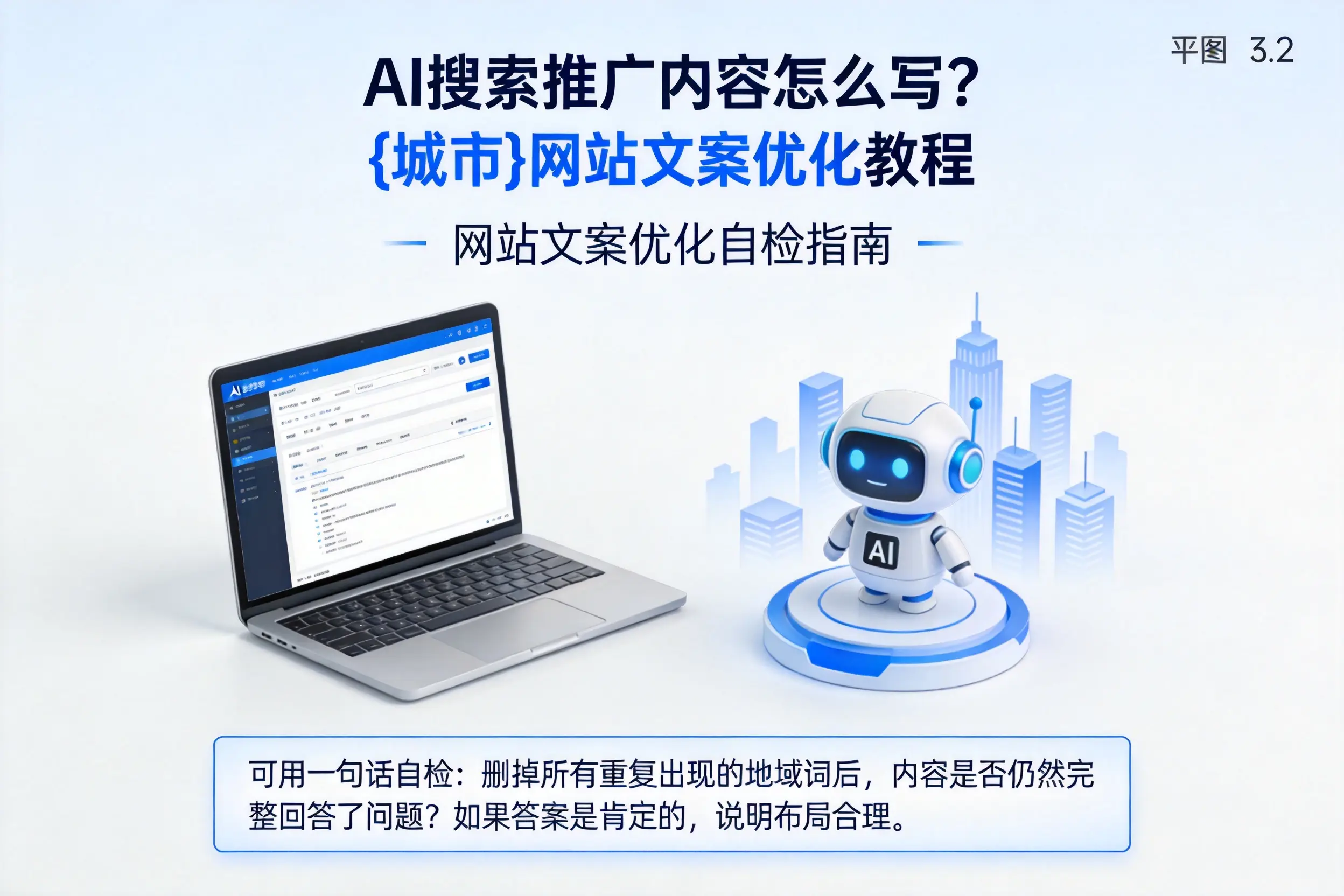 AI搜索推广内容怎么写？四川网站文案优化教程
