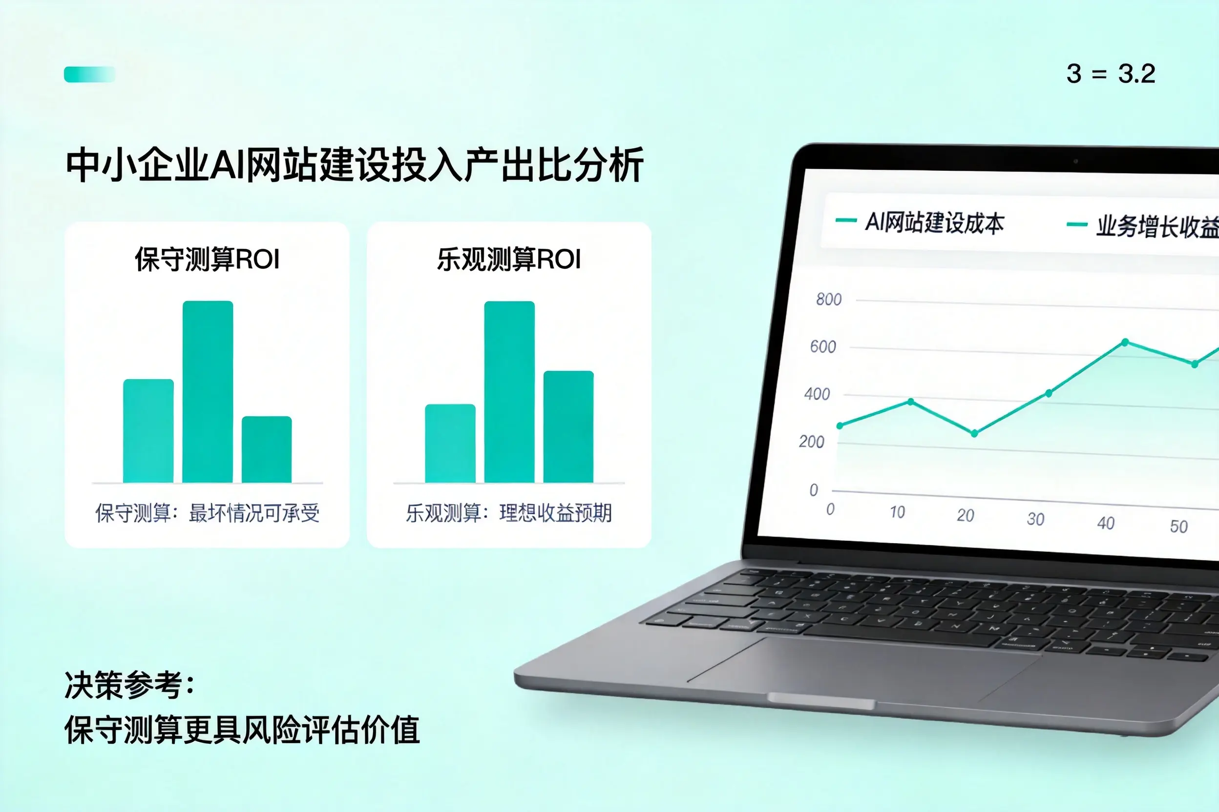 四川中小企业AI网站建设投入产出比怎么算？先看这份分析