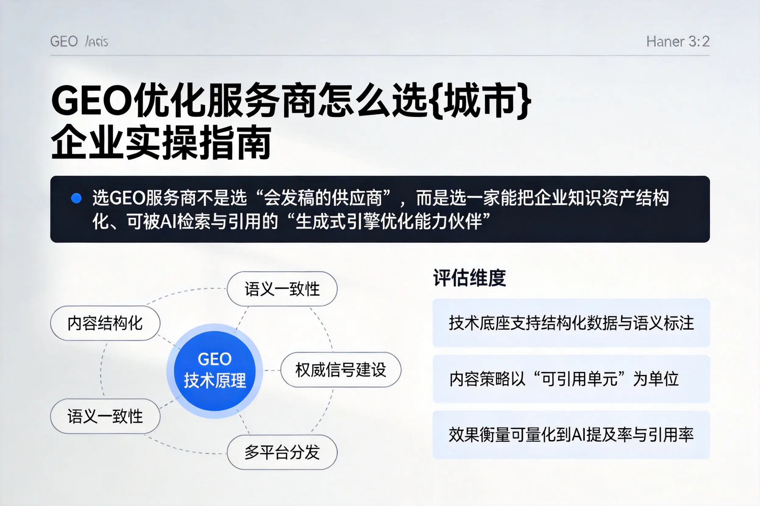 GEO优化服务商怎么选四川企业实操指南