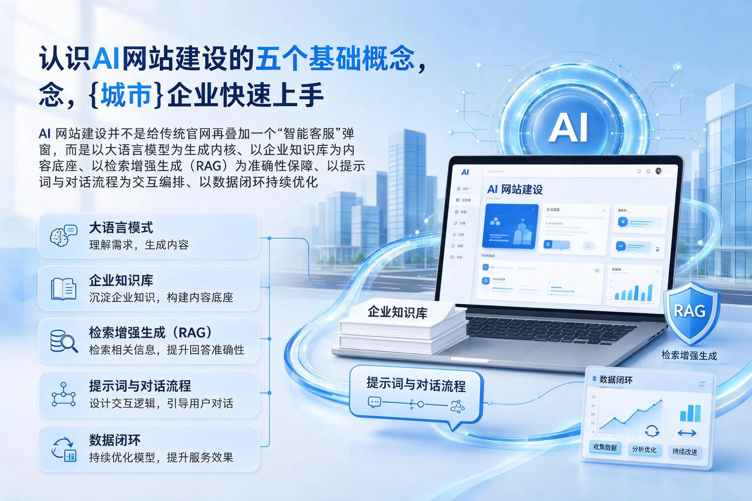 认识AI网站建设的五个基础概念,四川企业快速上手